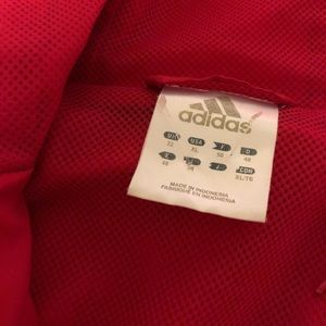 adidas Jackets & Coats - Vintage Adidas Red Windbreaker adidas Jackets & Coats - Vintage Adidas Red Windbreaker